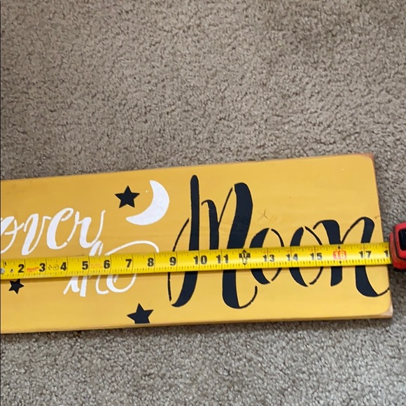 Handmade wooden sign. - Picture 3 of 3